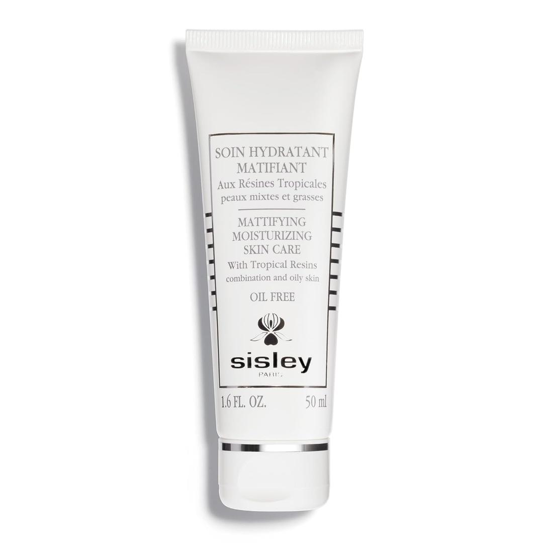 Sisley Paris Mattifying Moisturizing Skin Care With Tropical Resins - 50 mL - Daily Moisturizer for Combination to Oily Skin - Oil Free - Non-Comedogenic