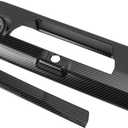 1 Set Tailgate Handle Cover Exterior Trim for Ford F-150 2021-2024 ABS Carbon Fiber Pattern Black