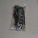 10 Pcs Mini Flashlights Bulk, Bright Aluminum Handheld Flash Light with Lanyard Small LED Flashlights for Night Reading Emergency Hurricane Camping Hiking, Batteries Not Included(Black)