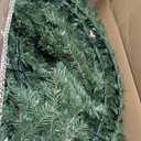 48in. Large Christmas Wreath - Artificial Spruce Wreath with 200 LED Lights and 702 Realistic Branch Tips - Indoor/Outdoor Christmas Decorations for House, Front Porch, Mantel, or Wall by Elf Stor