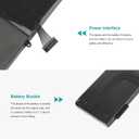 77.5Wh A1382 Battery for MacBook Pro 15 inch Core i7 (only for Early 2011 Late 2011 Mid 2012) 15 inch MacBook Pro 8,2 9,1 A1286 MC721LL/A MC723LL/A MD035LL/A MD318LL/A MD322LL/A MD103LL/A MD104LL/A