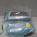 MIULEE Teal Bathroom Runner Rugs Set 2 Piece, Soft Absorbent Microfiber Bath Mat Set, Non Slip Quick Dry Machine Washable Plush Shaggy Large Bath Rugs for Bathroom Floor, Tub and Shower, 16x24 inches