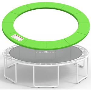 LANGXUN Universal Trampoline Repalcement Safety Pad, 16ft Waterproof Surround Spring Foam Cover for Round Frame