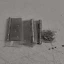 Door Hinges, 4'' X 4'' X 2.5 mm Hinge for Exterior and Interior Door, Silver Door Hinges with Half Rounded & Half Square Corners, Heavy Duty Door Hardware for Bedroom, Studio & Garage - 3 Pack