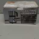 Electric Spice and Nut Grinders - 3 Stainless Steel Blades, 1 Filter, 1 Brush - 500W Wet & Dry Grinder for Kitchen.(Black)