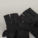 Copper Arthritis Compression Gloves Women Men Relieve Hand Pain Swelling and Carpal Tunnel Fingerless for Typing, Support for Joints, Small (Small (1 Pair), Black)