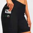 Women's 4D Padded Bike Shorts 5"/7" Riding Underwear Cycling Bicycle Road Biking Cycle Shorts for Women Zipper Pockets - Small