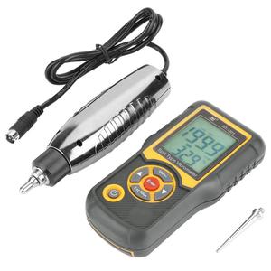 HT-1201 Digital Vibration Meter Vibrometer Acceleration Sensor Analyzer Tester for Vibration Speed Acceleration Displacement