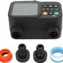 Sprinkler Timer 2 Outlet Programmable Water Timer Automatic Irrigation Controller System with Rain Delay LCD Display for Lawn Yard Patios