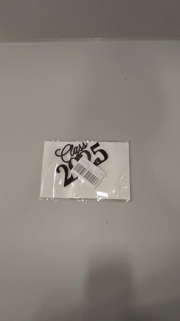 Class of 2025 Cake Topper,Acrylic Gold Graduation Cake Topper for 2025 High School/College/Senior Graduation Party Decorations Supplies (black)