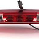 3Rd Third Brake Light Cargo Lamp High Mount Stop Light Compatible with 2007-2013 Silverado Sierra 1500 2500 3500 HD Cargo Lamp High Mount Stop Light 25890530