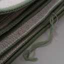 9x12 Washable Vintage Area Rug - Distressed Non-Slip Rugs Soft Large Retro Carpets for Living Room Bedroom Dining Room Office Home Decor, Green