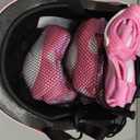 Adjustable Kids Helmet with Knee Pad, Elbow Pads & Wrist Guards - Toddler Bike Helmets for Ages 3-8 Perfect for Skating, Biking, Cycling, and Skateboard - for Boys and Girls (Pink), Size: Small( 3- 8 years )