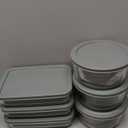 24pc Set Glass Food Storage Containers & Bowls with Airtight Lids - Leakproof BPA-Free Meal Prep Airtight Stackable Lunch Boxes, Kitchen Pantry & Storage Organizers - Microwave Freezer Dishwasher Safe