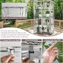 okcool Waterproof Shelf Cover,All Clear Wire Shelf Cover with Zipper,Transparent PVC Clearly Visible.(Fits 36" Wx18 Dx72 H Shelves)