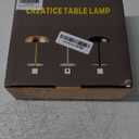 Portable LED Mushroom Table Lamp, Cordless Desk Night Light with 5200mAh Rechargeable Battery, Stepless Dimming Small Lamp with 3 Colors and Brightness Control for Bedroom/Bar/Coffee shop (Silver)