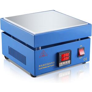 110V 850W Soldering Hot Plate LED Microcomputer Electric Preheat Soldering Station Welder Hot Plate Rework Heater Lab 200X200mm Plate