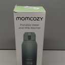 Momcozy Portable Bottle Warmer for Travel  Dual Heating Modes for Breast Milk & Water, Portable Milk Warmer with Fast Heating & Long Battery Life, 17 Ounces Large Capacity to Meet Your All-Day Needs