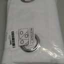 NICETOWN White Sheer Curtains Extra Long 135 inch Length for Large Windows, Grommet Soft and Touching Living Room Window Treatments Sweep to Floor for Villa, 108" Wide Total 2 Pieces