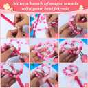 2.5 lb Wholesale Large Pony Beads (6x9 mm) Bucket, Easy Storage Beads Bulk, Over 4500 Pony Bead for Jewelry Making, Crafts (Classic Color)