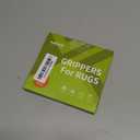 Rabenda 12 Pcs Rug Tape, Non Slip Rug Pads Grippers for Hardwood Floors and Tiles, Reusable Carpet Tape for Area Rugs, Double-Sided Adhesive Rug Stickers Keep Corners Flat (Black)