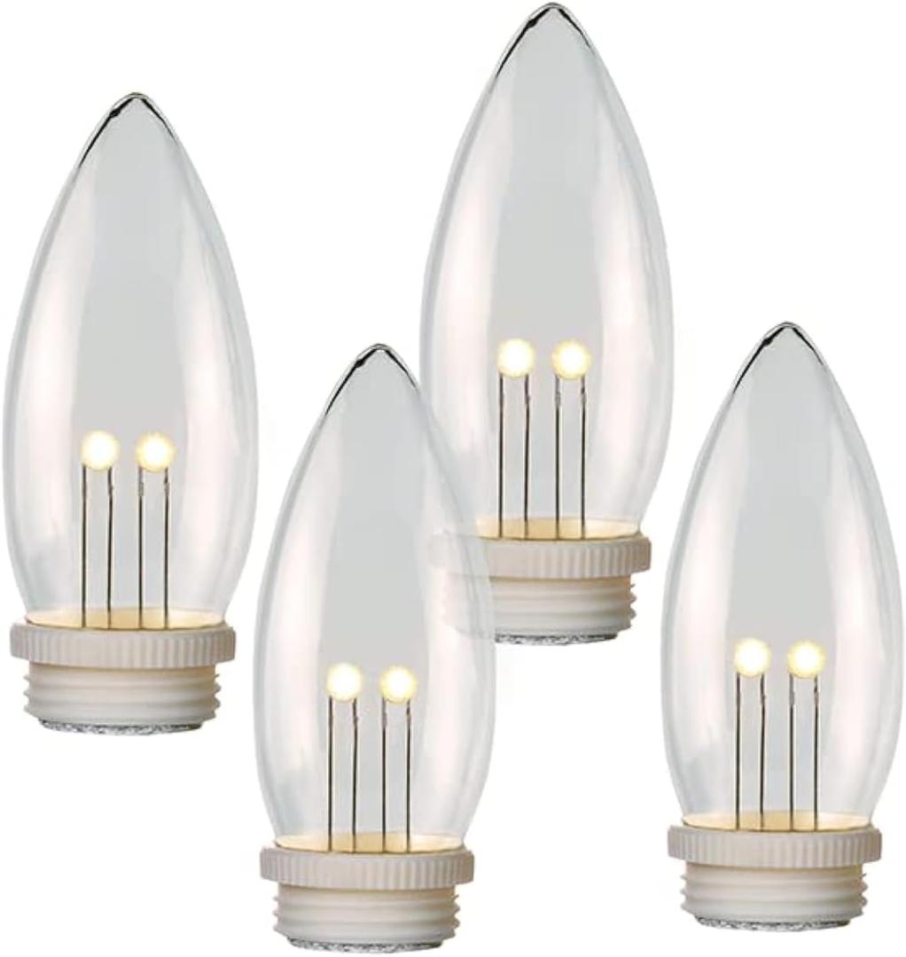 Celestial Lights Replacement Bulbs Multi Pack Twinkle for use in All Window Candles 3xAA or 4xAA Models