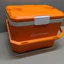 EchoSmile Portable Cooler 20L/21qt, Outdoor Insulated Ice Chest Box (Orange)