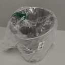 Bath Bliss 5 Liter Small Wastebasket, Stainless Steel | Compact Round Open Top Trash Can | Durable Bathroom Bedroom Dorm Office Garbage Bin | Stylish Space-Saving Waste Disposal Container (1 Pack)