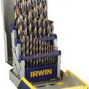 Irwin Tools IRWIN Drill Bit Set, High-Speed Steel, 29-Piece (3018005)