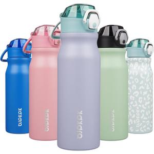 BJPKPK Stainless Steel Insulated Water Bottle With Straw Lid 25oz Reusable Metal Thermo Bottles Keep Cold And Hot,Modern Blue BJPKPK Stainless Steel Insulated Water Bottle With Straw Lid 25oz Reusable Metal Thermo Bottles Keep Cold And Hot,Modern Blue