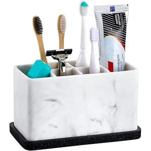 Luxspire Toothbrush Holder, Ink White