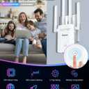 2026 WiFi Extender Signal Booster, up to 88+ Devices, Internet Booster for Home