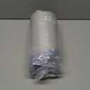 Baby Changing Pad, Waterproof Vegan Leather Wipeable Diaper Changing Pad with Safety Strap Non-Slip Changing Mat for Dresser & Table (Light Purple)