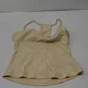 Workout Tank Tops for Women V Neck Racerback Tank Tops Ribbed Knit Camisole Top Slim Fit Basic Yoga Sleeveless Tops S-M