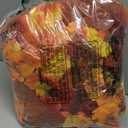 4 Pack Fall Decor Garland - Fall Thanksgiving Decorations for Home - 23.6Ft Maple Leaves Garland with Lights Battery Operated for Mantle Fireplace Table Indoor Outdoor Autumn Halloween Christmas Decor