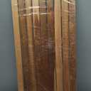 Utoplike Teak Bath Mat, Shower Mat Wood for Bathroom, (40"x18") Wooden Floor Mat Extra Large for Spa Home or Outdoor