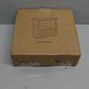 Magnetic Dryer Ball Holder - Black Basket for Laundry Room Organization and Storage with Bamboo Top - Magnetic Lint Bin Suitable for Washer and Dryer / Fridge / Whiteboard (No Balls)