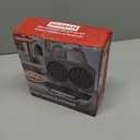 SugarWhisk 4 Inch Double Mini Waffle Maker Machine, Chaffle Maker, Waflera Electrica, Small Waffle Iron for Waffles, Keto Chaffles, Hash Browns, Cookies, Non-stick Plates (White) 9"D x 3.6"W x 9.1"H