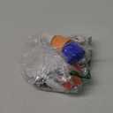 2025 Graduation Decorations-Class of 2025 Decorations Set with Congrats Grad Backdrop,Banner,Honeycomb Centerpiece and Balloons for Blue and Orange Graduation Party Supplies