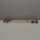 DC68-03172d-00 Suspension Rods for Samsung Top Load Washer Compatible with Samsung Washer WA50R5200AW, WA50R5400AV, WA45H7000AW, Length: 26.4in