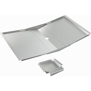 Universal Grease Tray with Catch Pan - Dyna Glo Grill Replacement Parts, Adjustable 24"-30" Drip Pan for 4/5 Burner Gas Grill Models from Nexgrill, Dyna-Glo, Expert Grill, Kenmore, BHG & More
