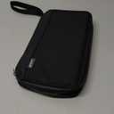 pack all Travel Passport Holder with RFID Blocker, Water-Resistant Passport Wallet with Wrist Strap, Multiple Family Airplane Document Organizer for Cards, Boarding Pass, ID, Cash, Tickets