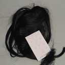 Kids Black Wig Child Black bob Wig Short Black Wig for Girls Cosplay Party Synthetic Rose Net Daily Wear Wig (Black)