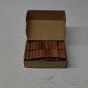 50 Pcs Wood Place Card Holder 2 Inch Rustic Table Number Holders Stands Wooden Sign stand Photo Card Display for Wedding Party Birthday Retail Shop Office Pictures Menu Decorations