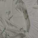 Ultra Soft Queen Size Mattress Topper - Viscose Made from Bamboo Pillow Top Mattress Pad for Back Pain Relief - Naturally Cooling for Hot Sleepers, Green, 72"x62"