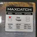 M MAXIMUMCATCH Maxcatch ECO Large Arbor Fly Fishing Reel 5/6wt and Pre-Loaded Fly Reel with Line Combo