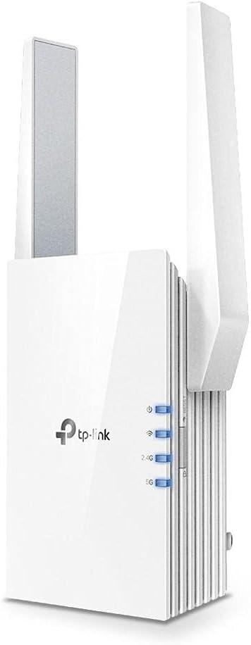 TP-Link AX1500 WiFi Extender Internet Booster, WiFi 6 Range Extender Covers up to 1500 sq.ft and 25 Devices,Dual Band up to 1.5Gbps Speed, AP Mode w/Gigabit Port, APP Setup, OneMesh Compatible(RE505X)