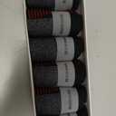 BERING Men's Athletic Running Ankle Socks Cushioned Heel Tab (6 Pairs)