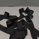 Jipimon Carrying Strap with Handle, Cross Style Adjustable Nylon Belt for Moving Lifting Boxes Grocery Luggage, Black