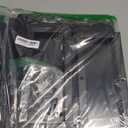 Step Stools for Adults Kids with Non-Slip Rubber Feet, Heavy Duty Wide Wooden Stepping 500-LBS Capacity Bedroom Kitchen Bathroom, Sturdy Bed Steps High Beds, Easy Assembly, Black